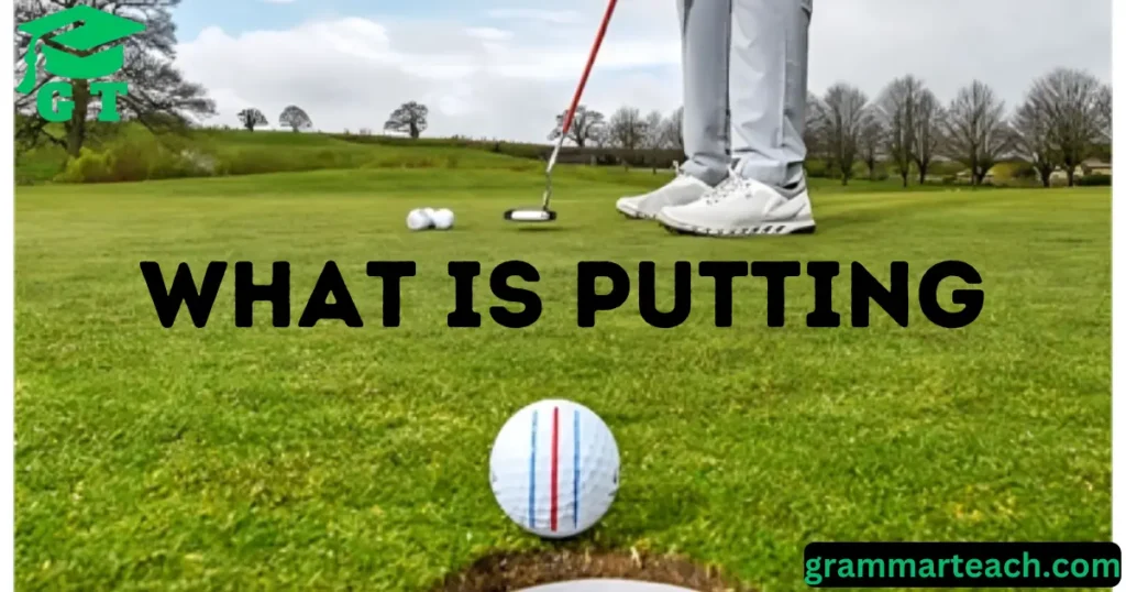 putting vs puting