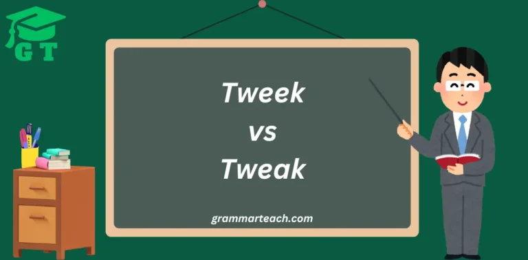 tweek vs tweak