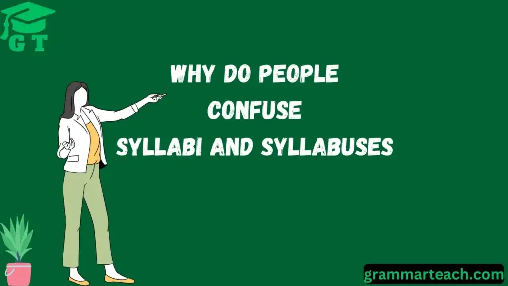 plural of syllabus