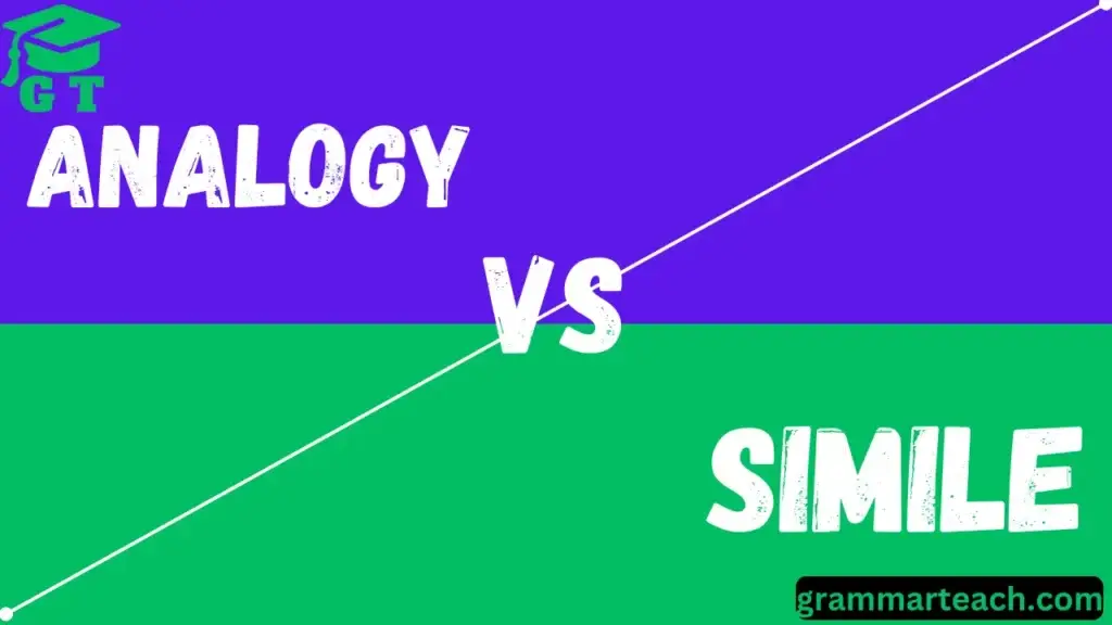 analogy vs simile