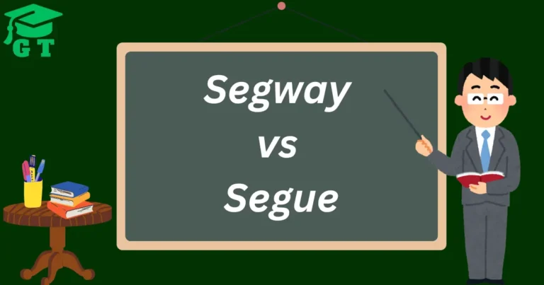 segway vs segue