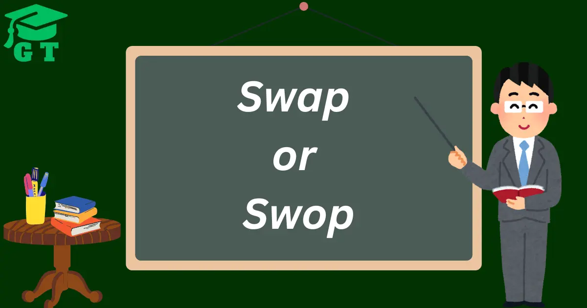 swap or swop