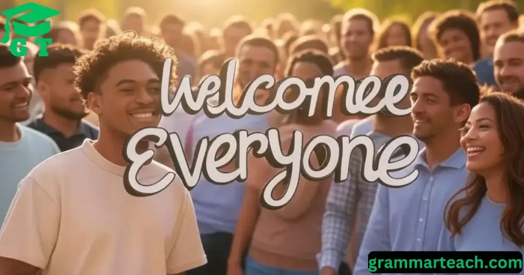 synonyms for hello everyone