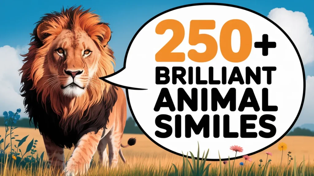 Brilliant Animal Similes