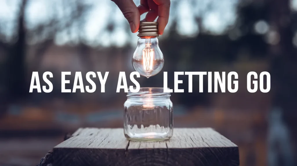 As Easy as Letting Go
