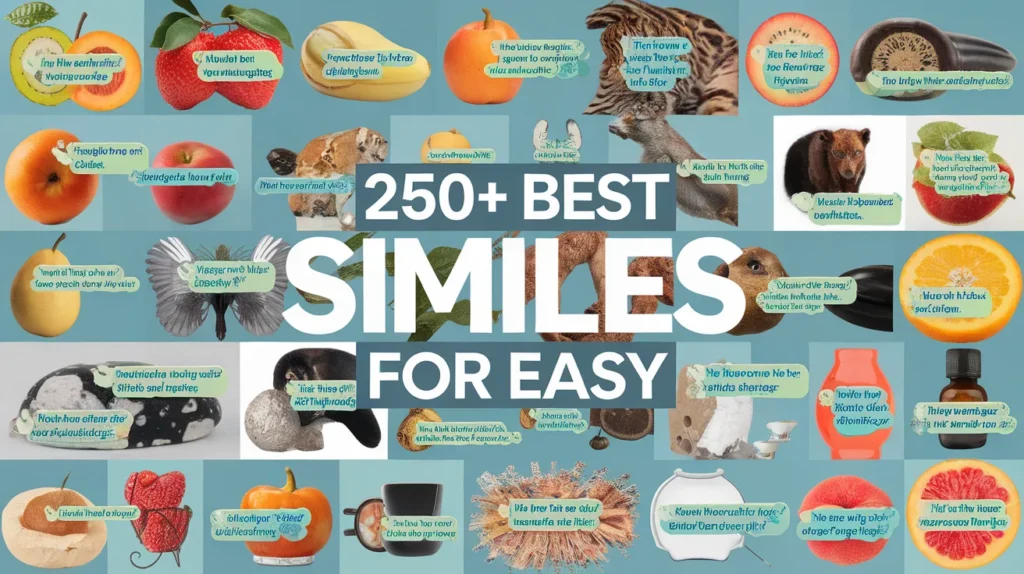 Best Similes for Easy