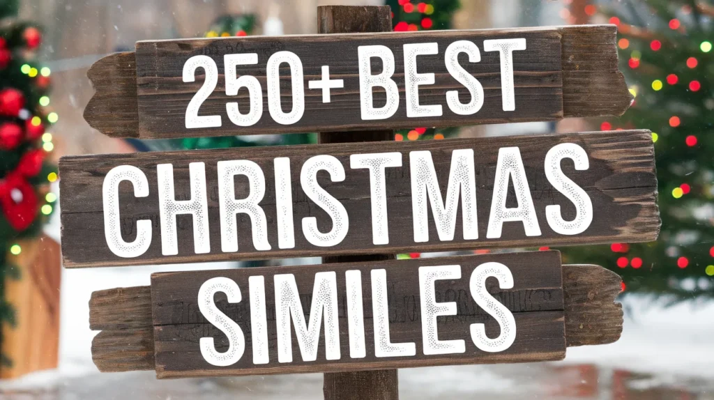Best Christmas Similes