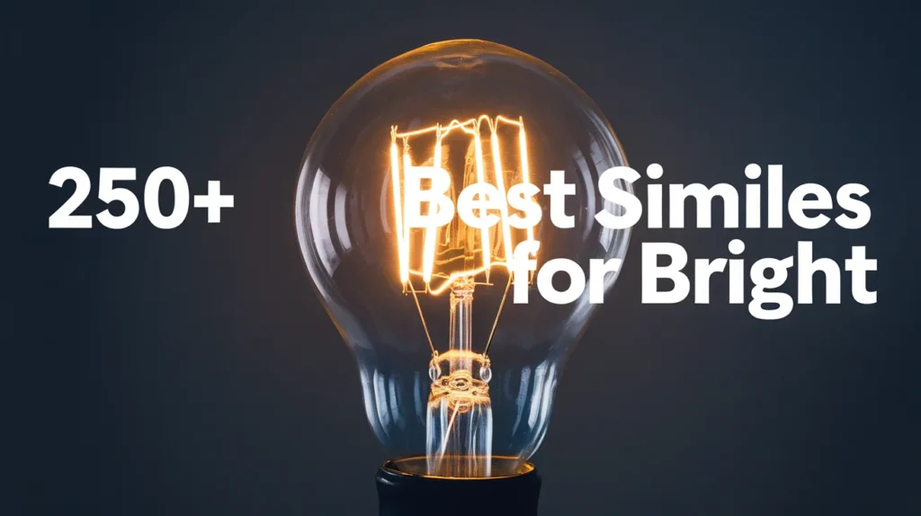 Best Similes for Bright
