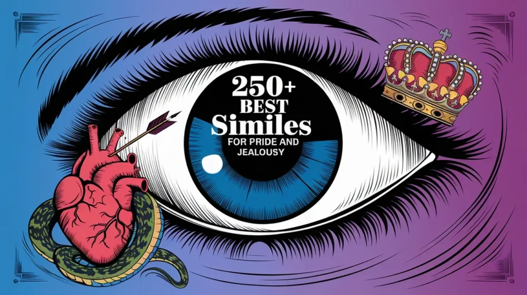 Best Similes for Pride and Jealousy