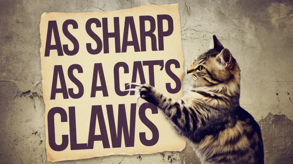 As Sharp as a Cat’s Claws