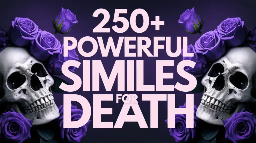 Powerful Similes for Death