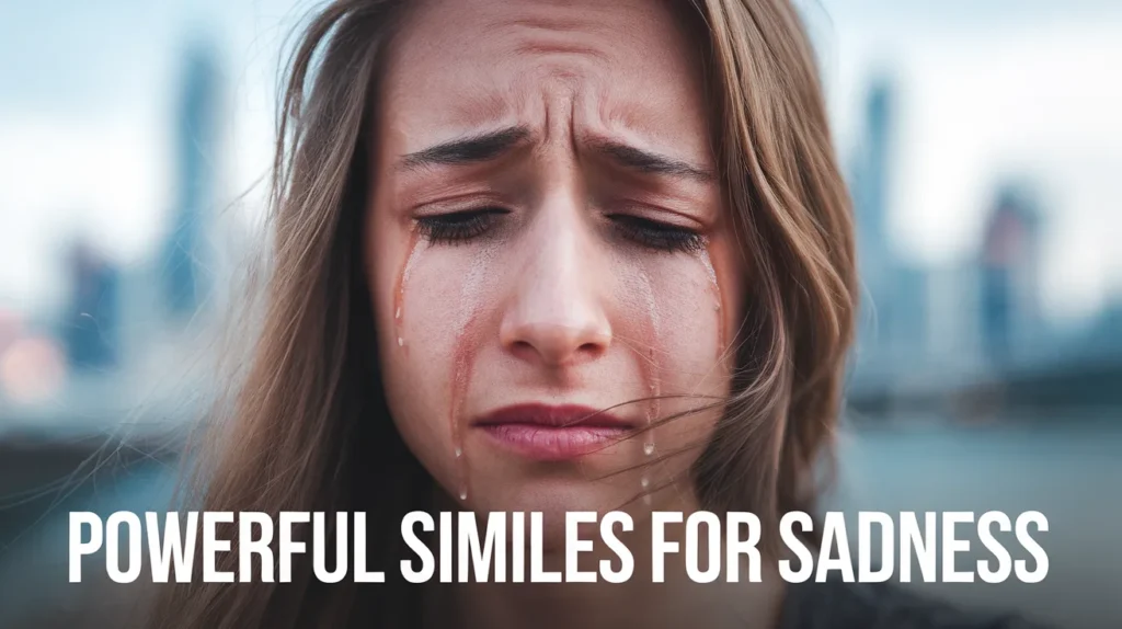 Powerful Similes for Sadness