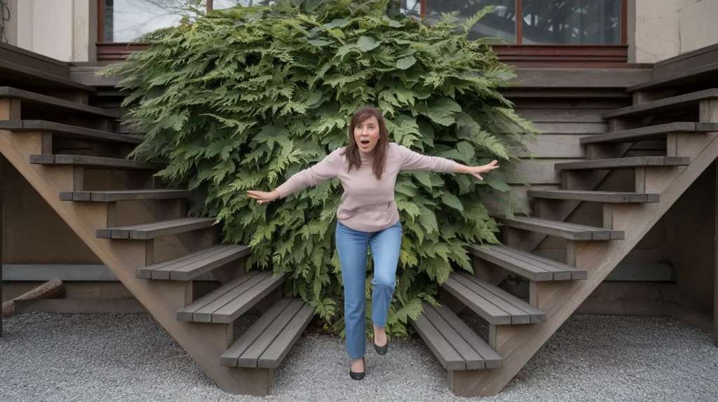 As awkward as a missed step on the stairs
