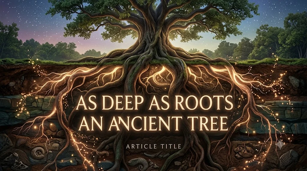 As Deep as Roots Beneath an Ancient Tree