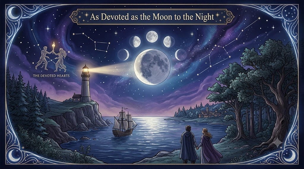 As Devoted as the Moon to the Night