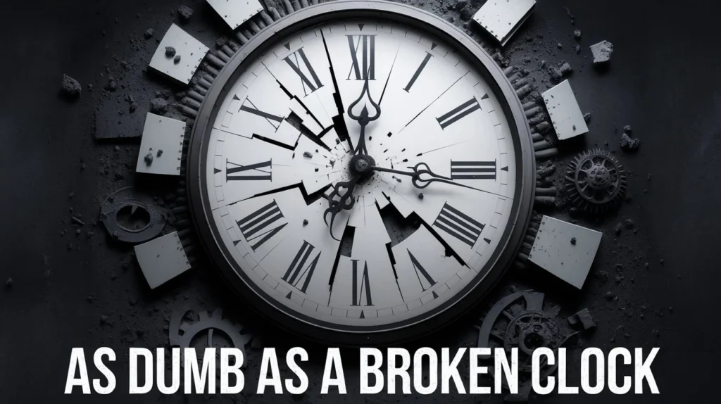 As Dumb as a Broken Clock