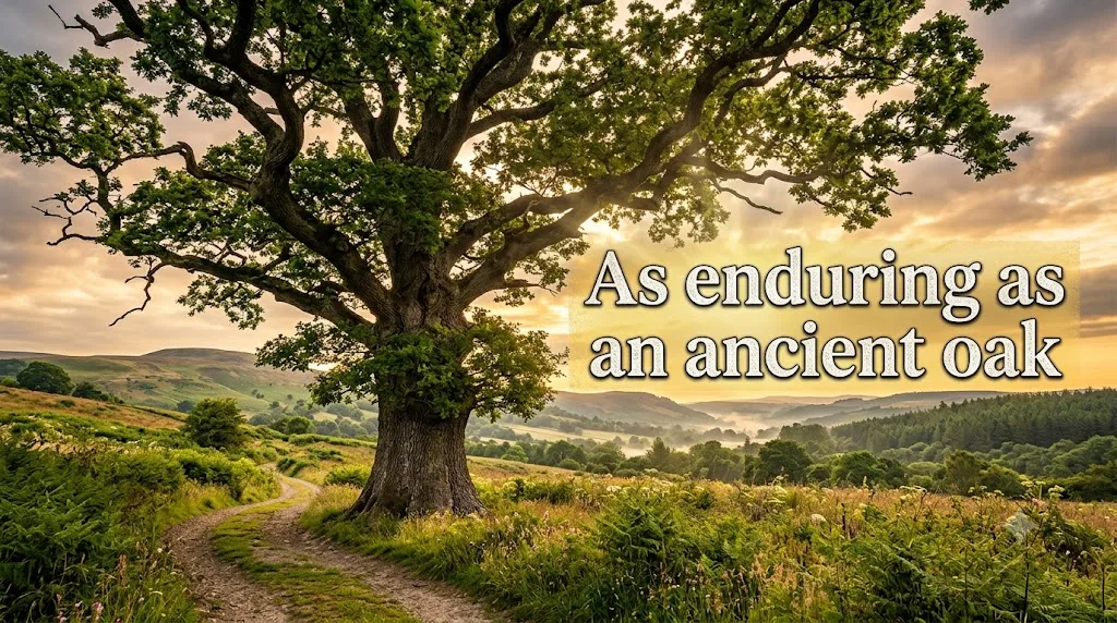 As enduring as an ancient oak