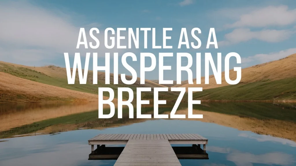 As Gentle as a Whispering Breeze
