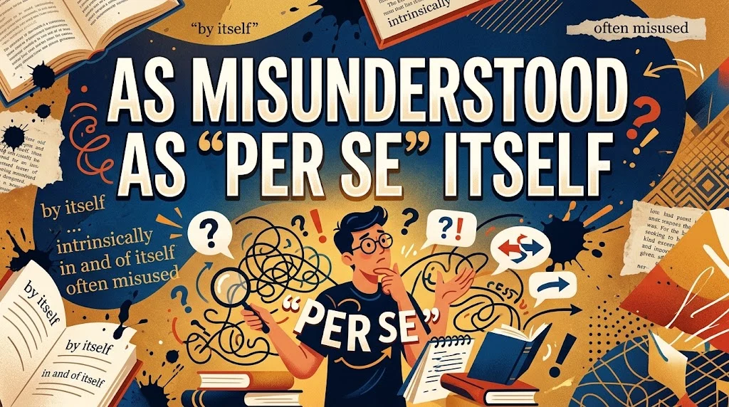 As Misunderstood as “Per Se” Itself