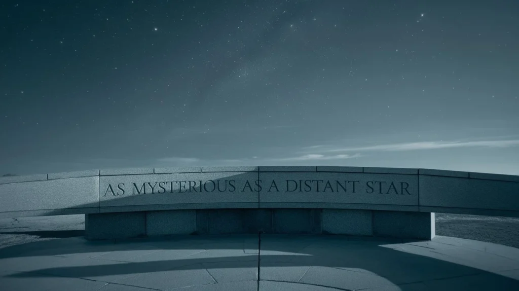 As Mysterious as a Distant Star