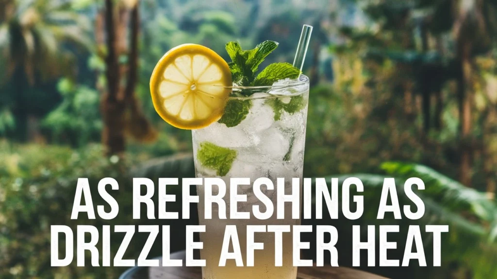 As Refreshing as Drizzle After Heat
