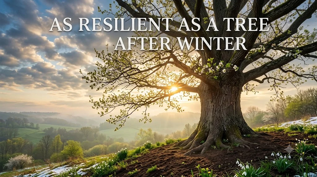 As resilient as a tree after winter
