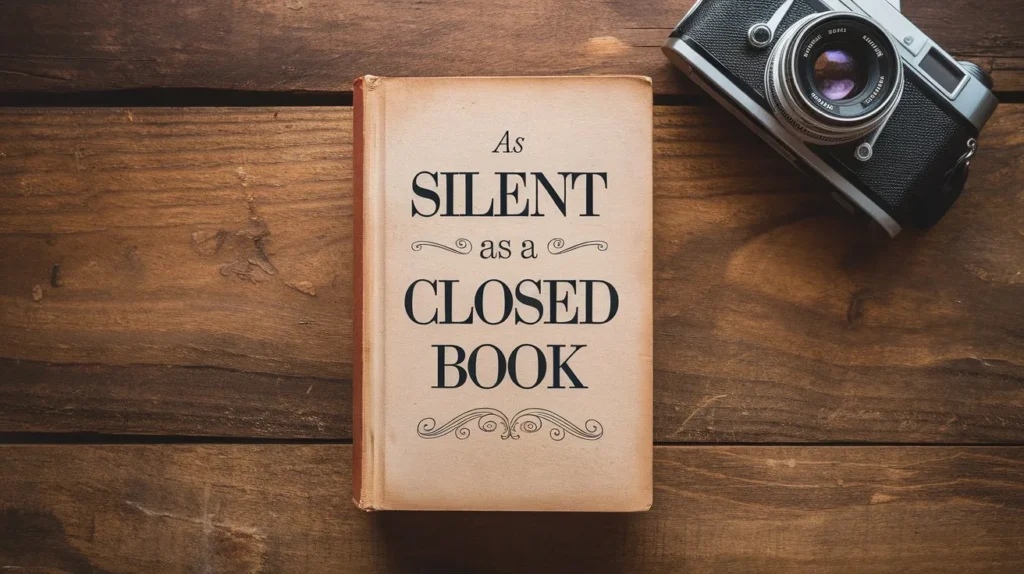 As Silent as a Closed Book