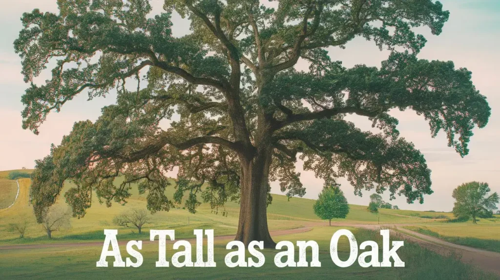 As Tall as an Oak