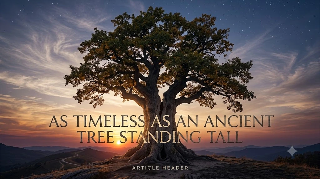 As Timeless as an Ancient Tree Standing Tall