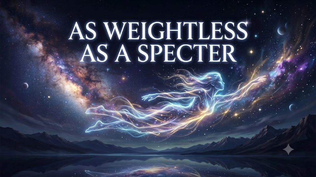 As weightless as a specter