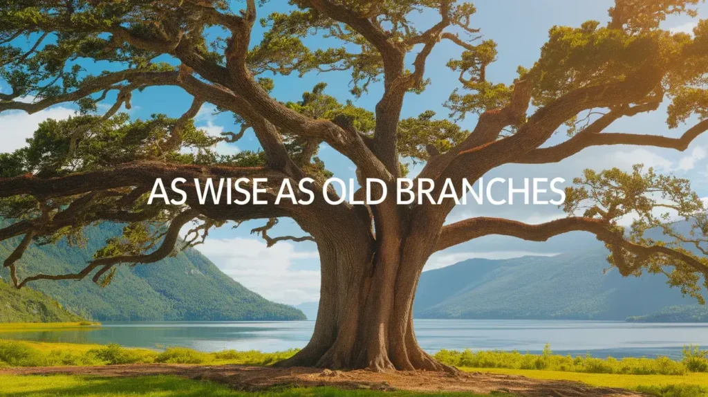 As Wise as Old Branches