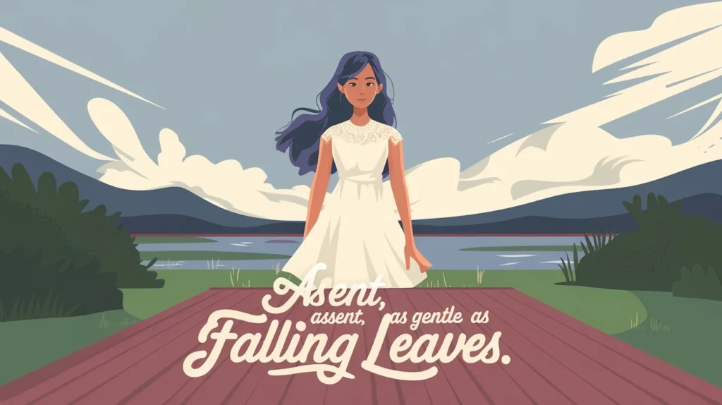 Assent, as gentle as falling leaves