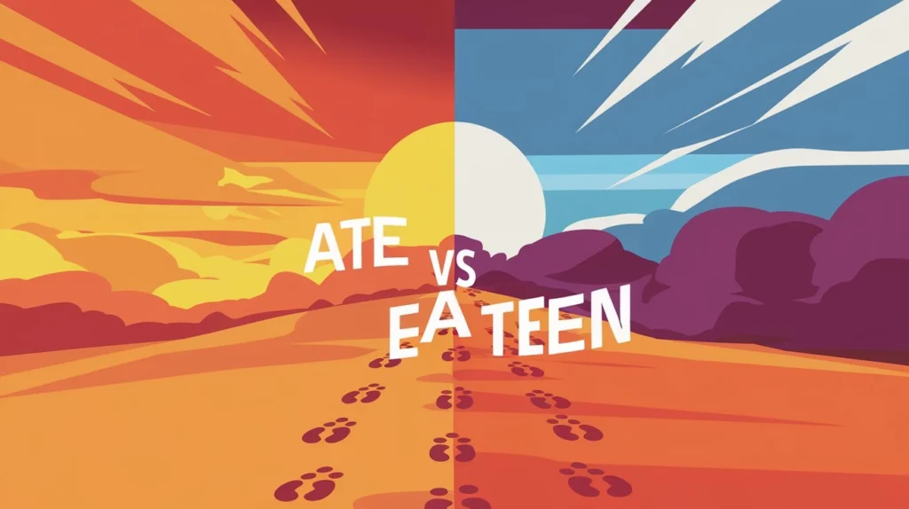 Ate vs Eaten Is Like Sunrise and Sunset