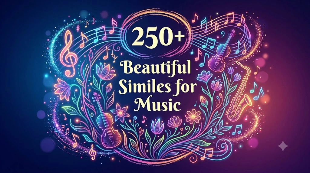 Beautiful Similes for Music