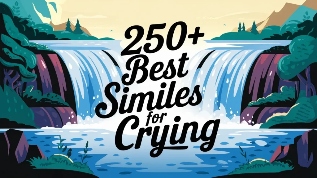 Best Similes for Crying
