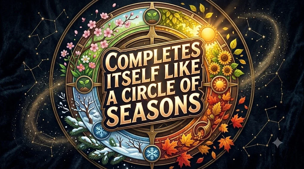 Completes Itself Like a Circle of Seasons

