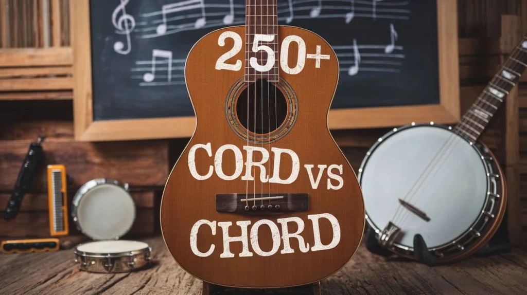 Cord vs Chord
