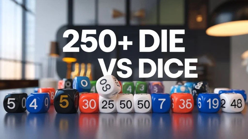 Die vs Dice