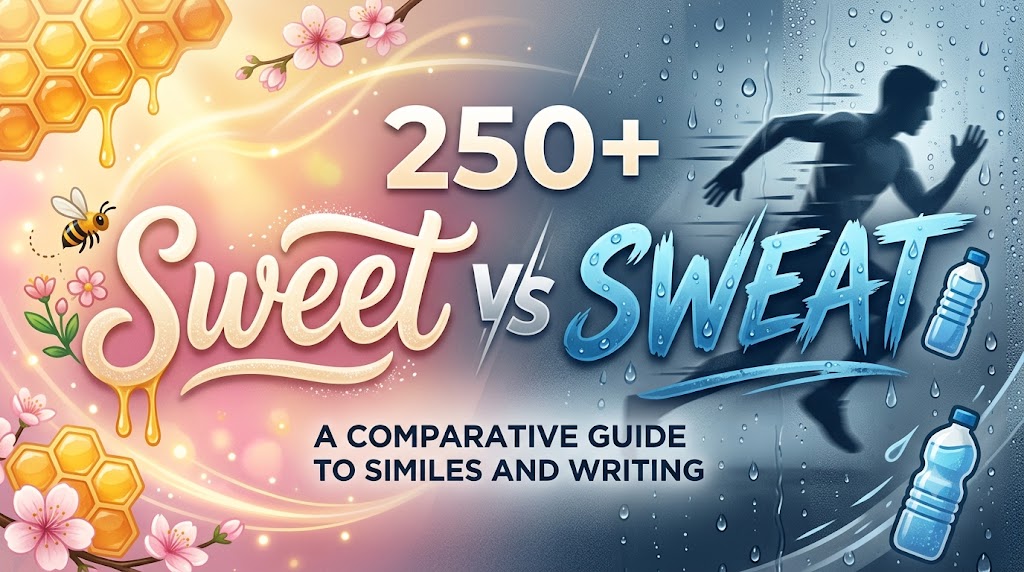 Sweet vs Sweat