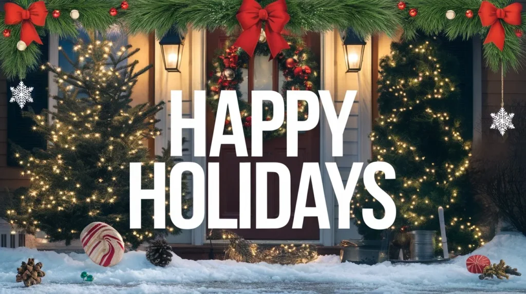 Happy Holiday or Happy Holidays