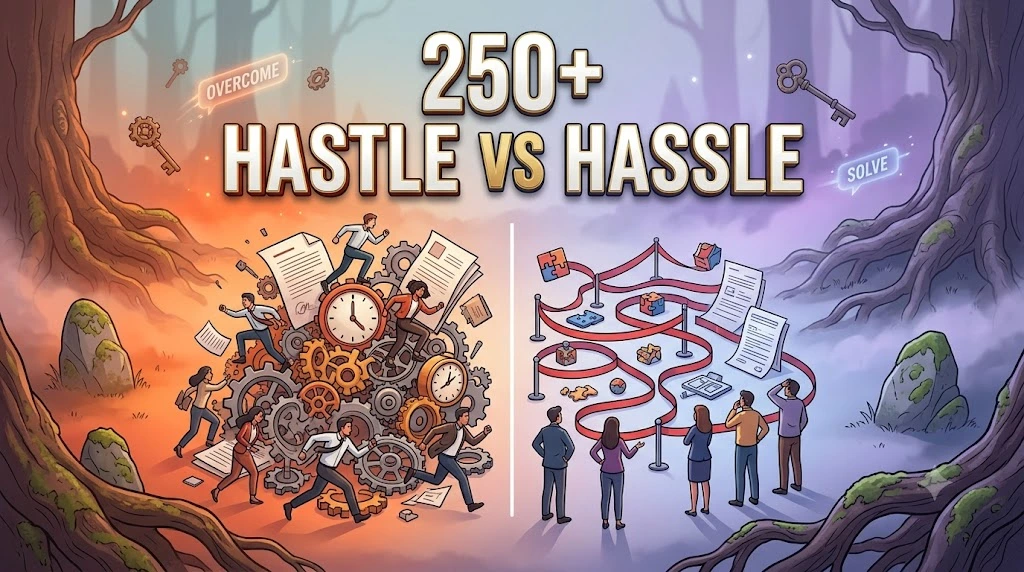 Hastle vs Hassle