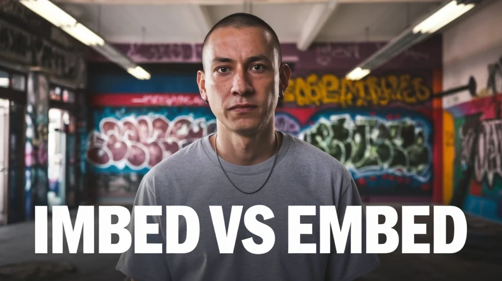 Imbed vs Embed