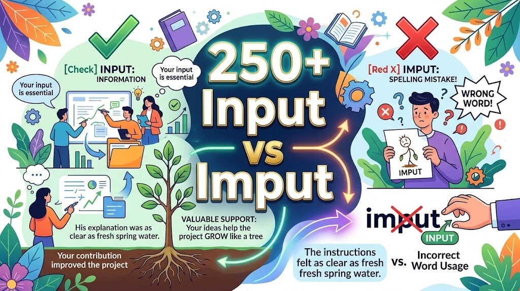 Input vs Imput