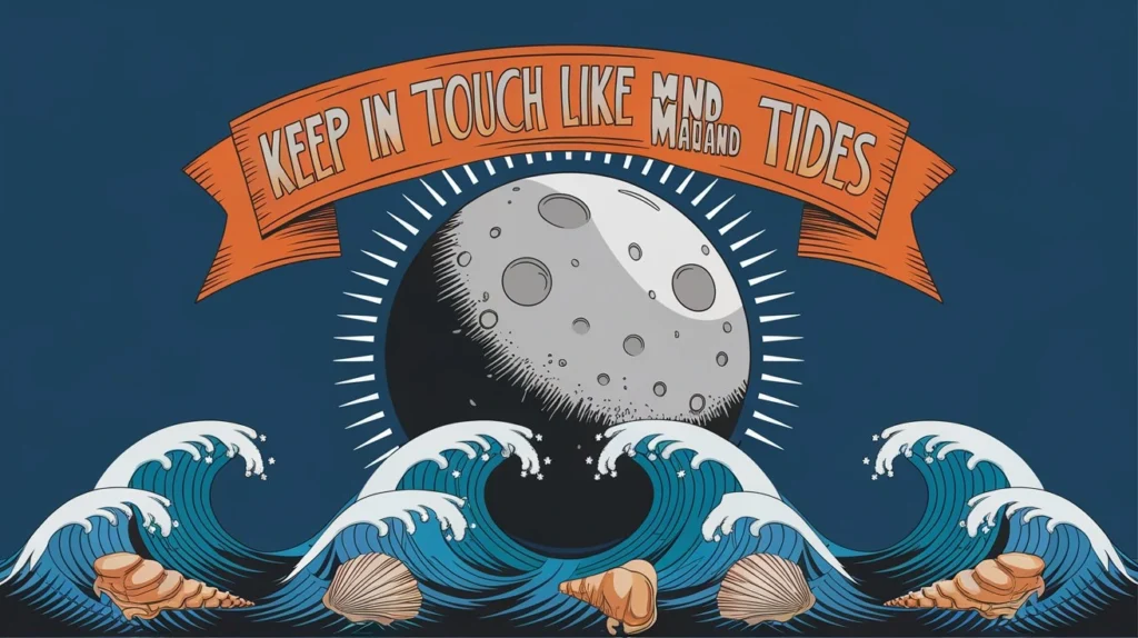 Keep in Touch Like the Moon and Tides