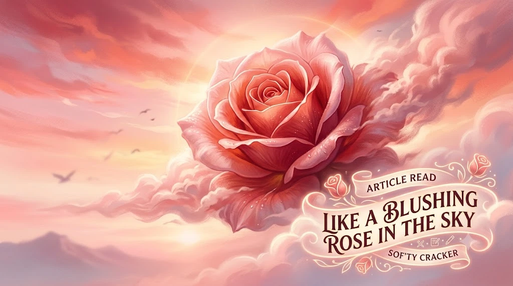 Like a Blushing Rose in the Sky