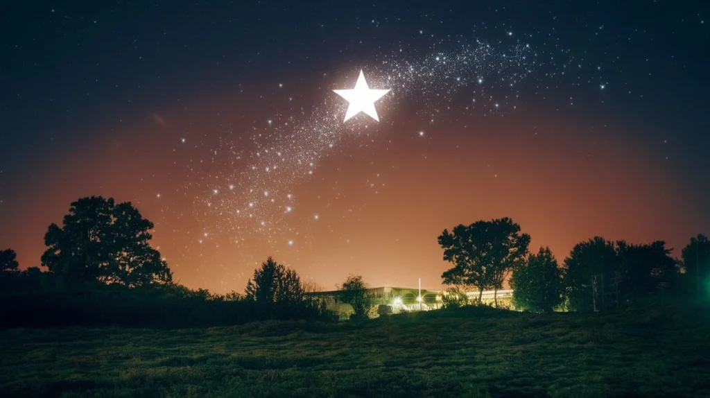 Like a Falling Star in the Night