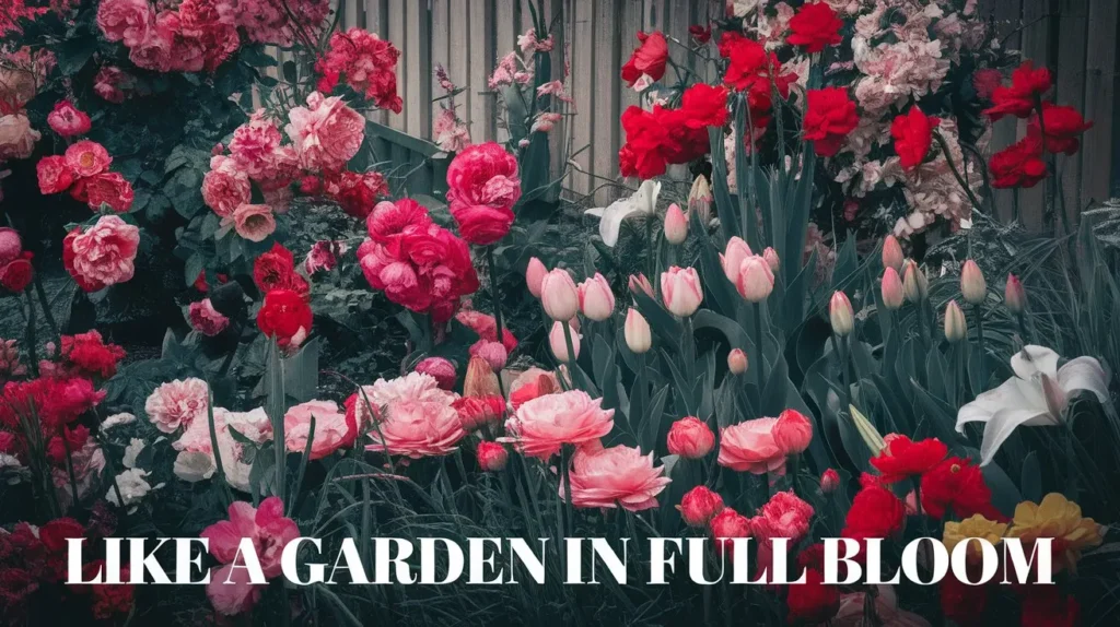 Like a Garden in Full Bloom