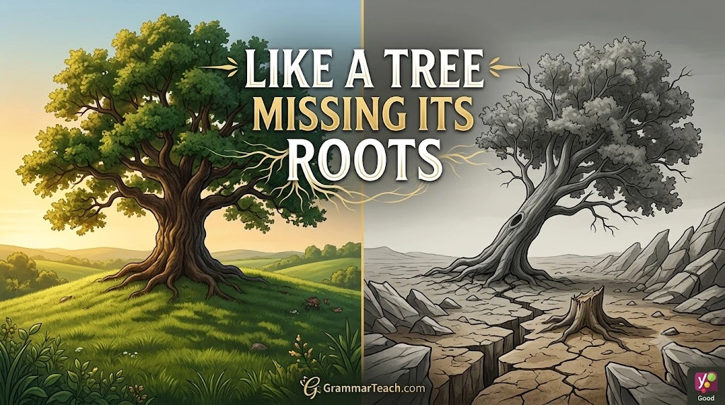 Like a Tree Missing Its Roots