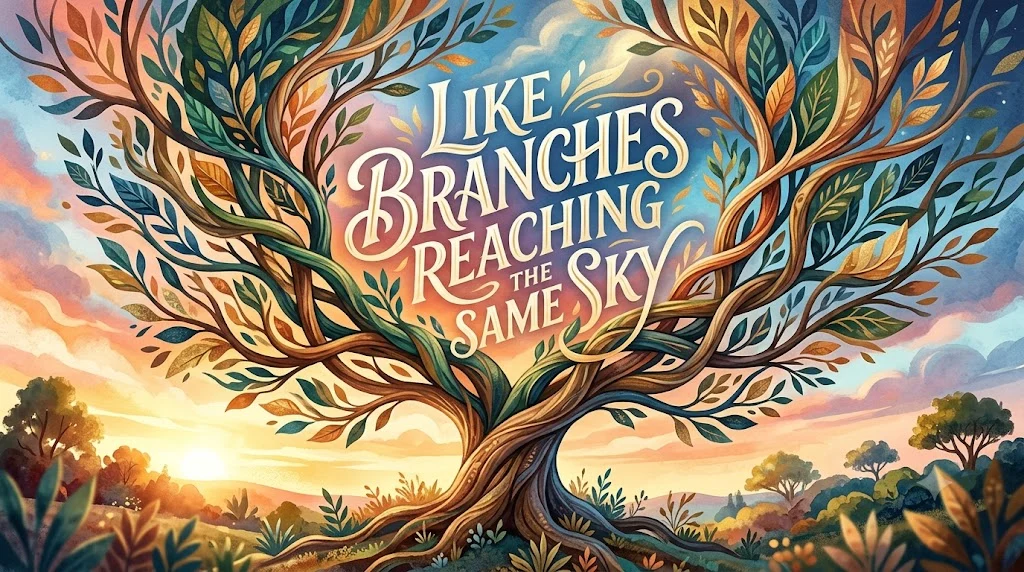 Like Branches Reaching the Same Sky