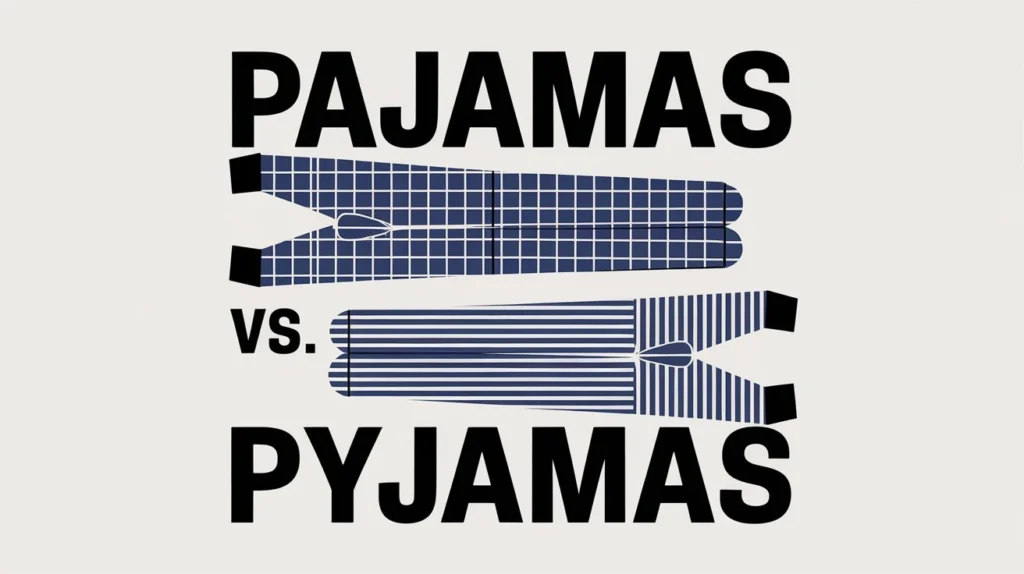 Pajamas vs Pyjamas